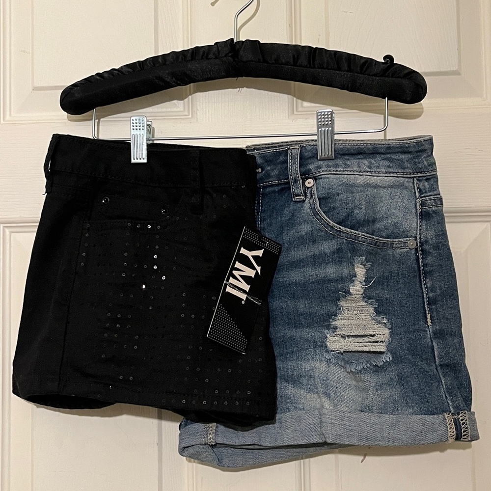 YMI & Indigo Rein Shorts Size 11 (sold as a set)